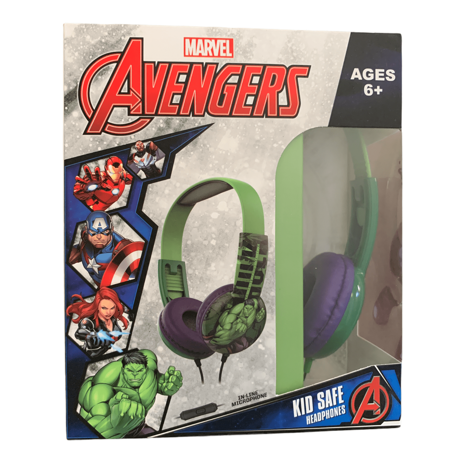 Marvel Avengers The Hulk Kid Safe Headphones Walmart