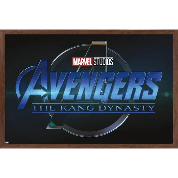Marvel Avengers: The Kang Dynasty - Logo Wall Poster, 14.725" x 22.375" Framed