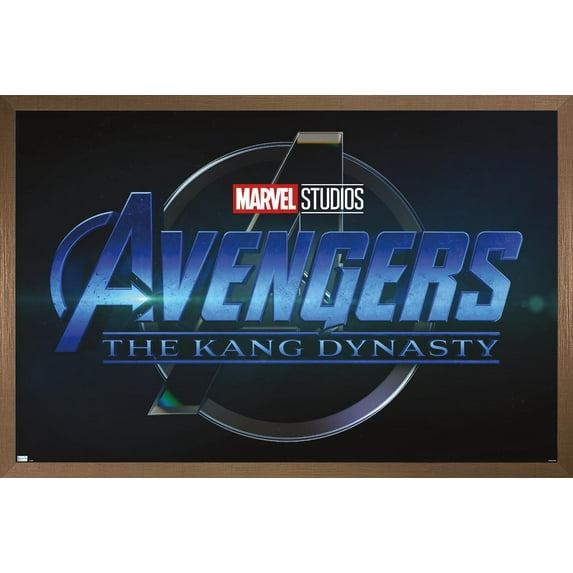 Marvel Avengers: The Kang Dynasty - Logo Wall Poster, 14.725" x 22.375" Framed
