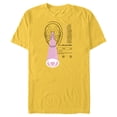 thumbnail image 1 of Marvel Avengers The Vision Solar Gem Data Readout - Short Sleeve Blended T-Shirt for Adults - Customized-Yellow, 1 of 5