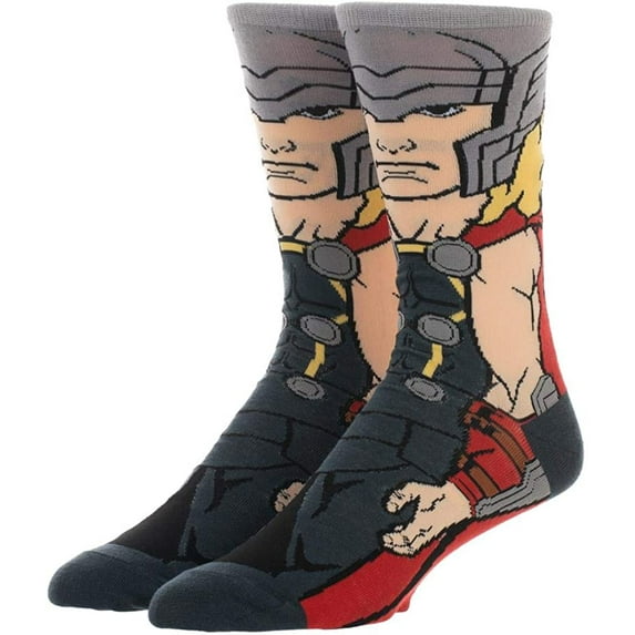 Marvel Avengers Thor Casual 360 Crew Socks for Men