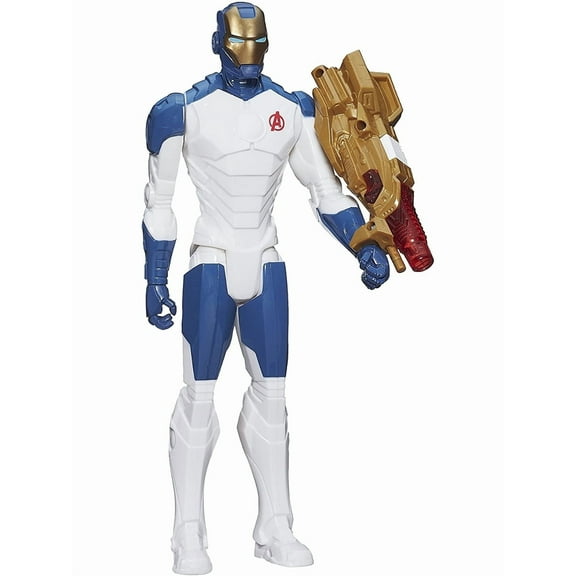 Marvel Avengers Titan Hero Series Beam Blaster Iron Man Figure
