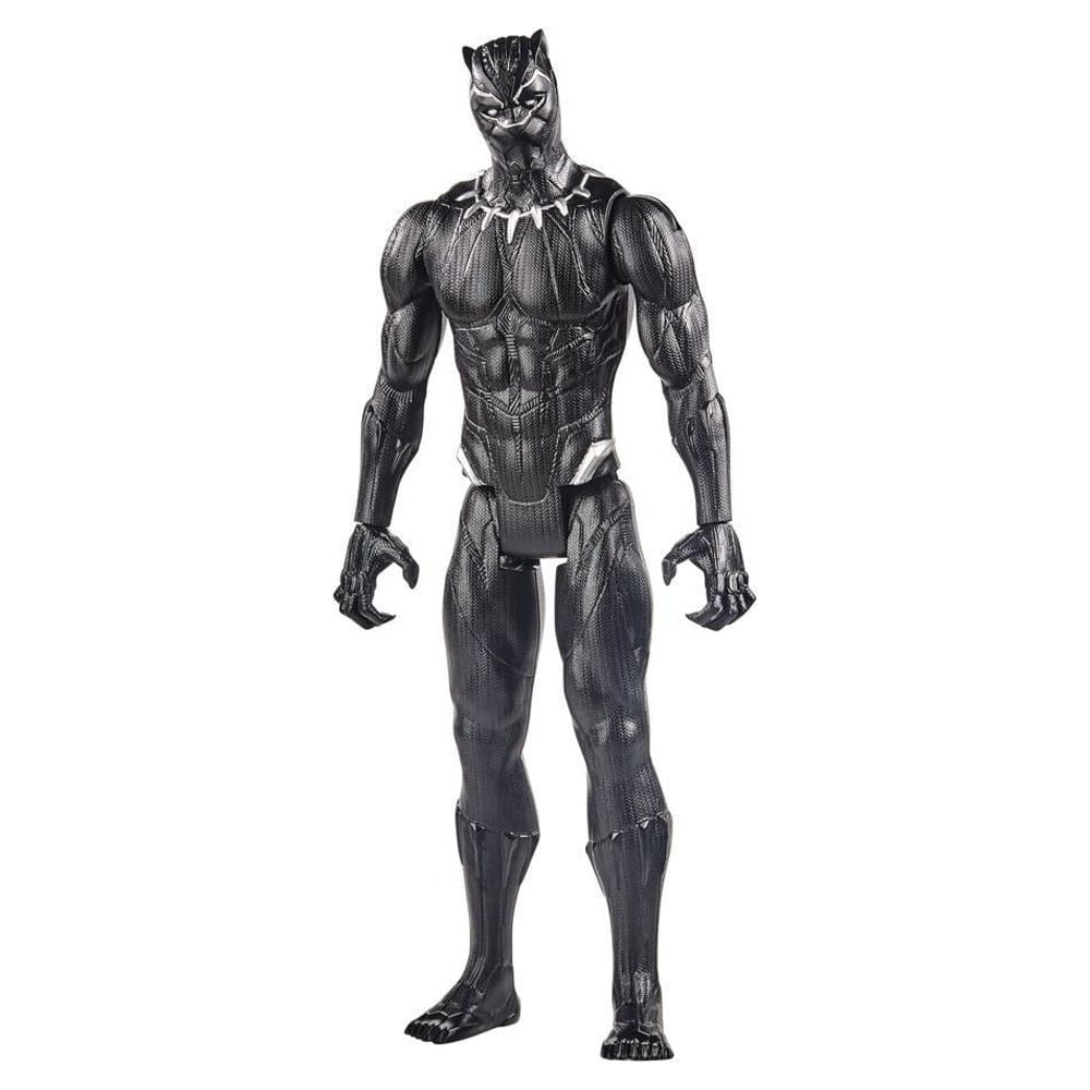 Marvel Avengers: Titan Hero Series Black Panther Kids Toy Action Figure ...