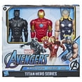 thumbnail image 1 of Marvel: Avengers Titan Hero Series Black Panther, Thor, and Iron Man Kids Toy Action Figure for Boys and Girls Ages 4 5 6 7 8 and Up, 1 of 6