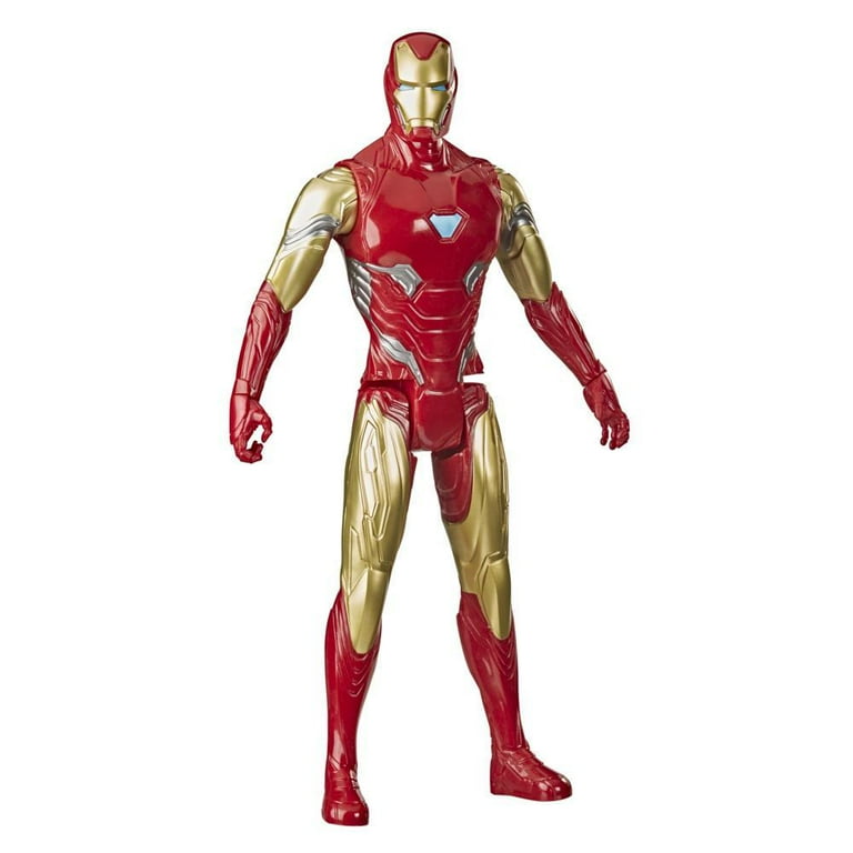 Marvel Avengers Titan Hero Series Collectible 12-Inch Iron Man Action  Figure, Toy For Ages 4 and Up