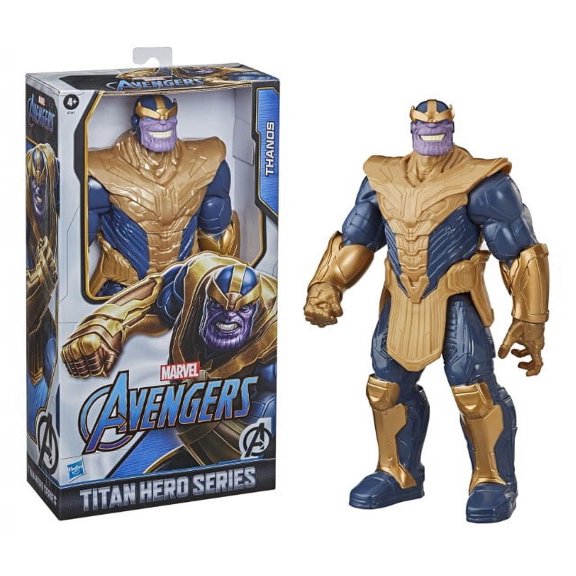 Marvel Avengers Titan Hero Series Deluxe Thanos Action Figure, 12"