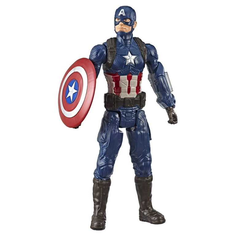Marvel Avengers Endgame Titan Hero Series Captain America Action Figure 12 for Kids Walmart