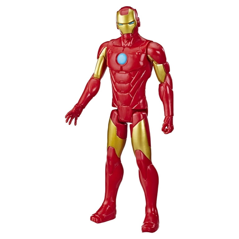 Marvel: Avengers Titan Hero Series Endgame Iron Man Kids Toy Action Figure  for Boys and Girls Ages 4 5 6 7 8 and Up (12”)