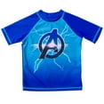 thumbnail image 1 of Marvel Avengers Toddler Boys Rash Guard Swim Shirt Toddler to Big Kid, 1 of 5