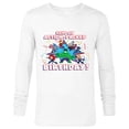 thumbnail image 1 of Marvel Avengers Toony Party Have an Action-Packed Birthday - Long Sleeve T-Shirt for Men - Customized-White, 1 of 5