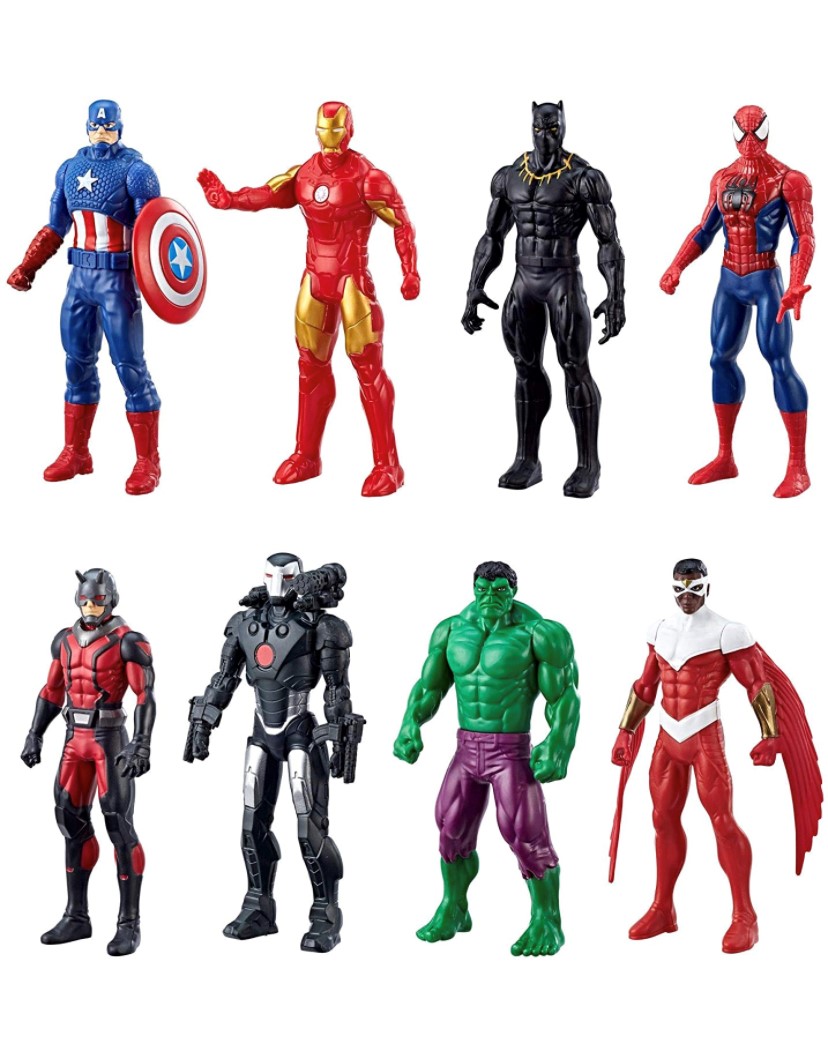 Figurine D’action Avengers Titan – 30 Cm, Avec Lance-missile Et Armure Détachable, Pour Enfants Dès 4 Ans