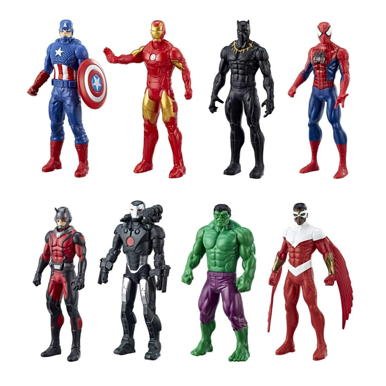 Marvel Avengers Ultimate Protectors Pack, 6-Inch-Scale, 8 Action 