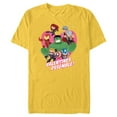thumbnail image 1 of Marvel Avengers Valentine's Assemble - Short Sleeve Blended T-Shirt for Adults - Customized-Yellow, 1 of 5
