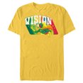 thumbnail image 1 of Marvel Avengers Vision Solar Gem Rainbow Comic Retro - Short Sleeve Blended T-Shirt for Adults - Customized-Yellow, 1 of 5