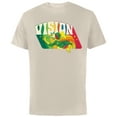 thumbnail image 1 of Marvel Avengers Vision Solar Gem Rainbow Comic Retro - Short Sleeve Cotton T-Shirt for Adults - Customized-Natural, 1 of 5