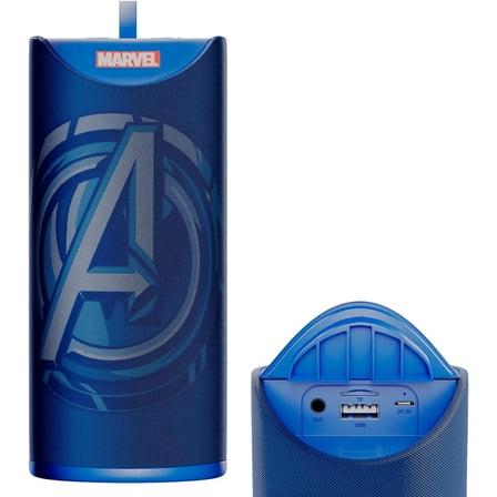 Marvel Avengers Water Resistant Rechargeable Wireless Bluetooth Speaker - Avengers Fans Gift
