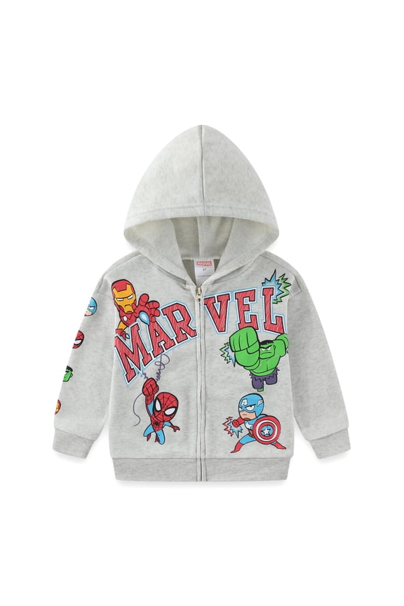 Avengers Zip-Up Hoodie (Boys), Sizes 3T-7