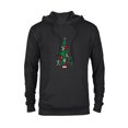 thumbnail image 1 of Marvel Avengers and Guardians of the Galaxy Christmas Tree Holiday Hoodie - Pullover Hoodie for Adults- Customized-Black, 1 of 5