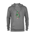 thumbnail image 1 of Marvel Avengers and Guardians of the Galaxy Christmas Tree Holiday Hoodie - Pullover Hoodie for Adults- Customized-Graphite Heather, 1 of 5