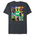 thumbnail image 1 of Marvel Avengers and Spider-Man Silver Age Super Heroes Retro - Short Sleeve Blended T-Shirt for Adults - Customized-Navy Heather, 1 of 5