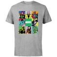 thumbnail image 1 of Marvel Avengers and Spider-Man Silver Age Super Heroes Retro - Short Sleeve Cotton T-Shirt for Adults - Customized-Athletic Heather, 1 of 5