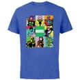 thumbnail image 1 of Marvel Avengers and Spider-Man Silver Age Super Heroes Retro - Short Sleeve Cotton T-Shirt for Adults - Customized-Royal Heather, 1 of 5