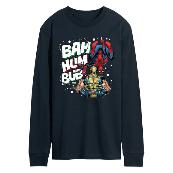 Marvel - Bah Hum Bub - Men's Long Sleeve Graphic T-Shirt
