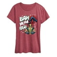 thumbnail image 1 of Marvel - Bah Hum Bub - Women's Short Sleeve Graphic T-Shirt, 1 of 4
