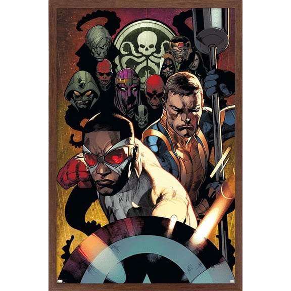 Marvel - Baron Zemo - All-New Captain America #2 Wall Poster, 22.375" x 34", Framed