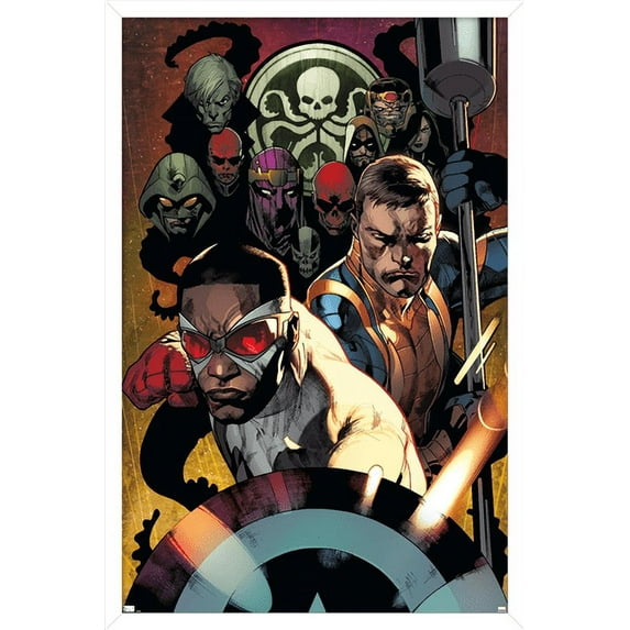 Marvel - Baron Zemo - All-New Captain America #2 Wall Poster, 22.375" x 34", Framed