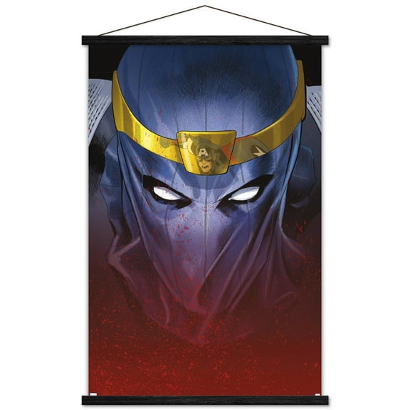 Marvel - Baron Zemo - Captain America: Steve Rogers #11 Wall Poster with Wooden Magnetic Frame, 22.375" x 34"