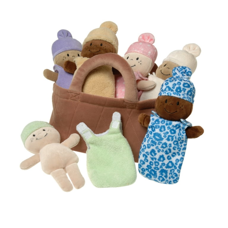 Marvel Education Company Basket of Babies Set of 6 Soft and Snuggly Dolls Walmart