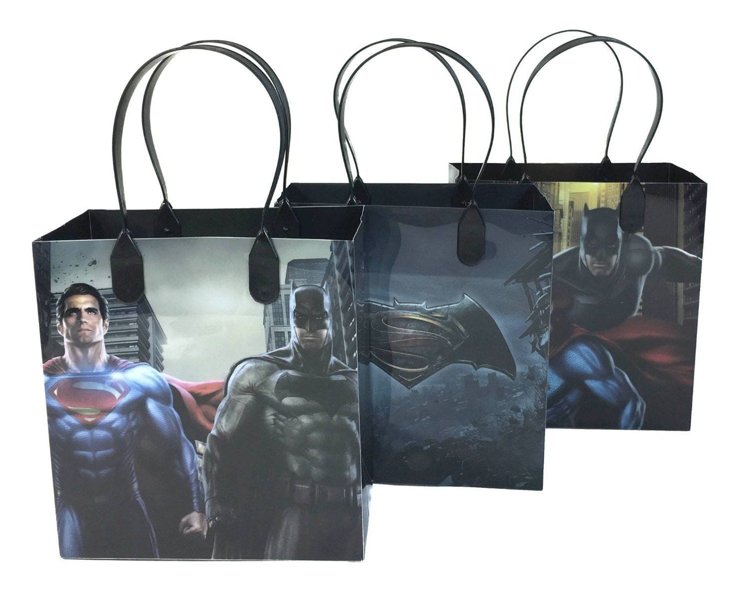 Marvel Batman v Superman Party Favor Gift Goodie Bag 12 Pack - Walmart.com