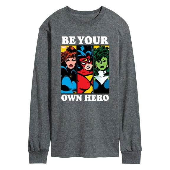 Marvel - Be Your Own Hero - Men's Long Sleeve Graphic T-Shirt