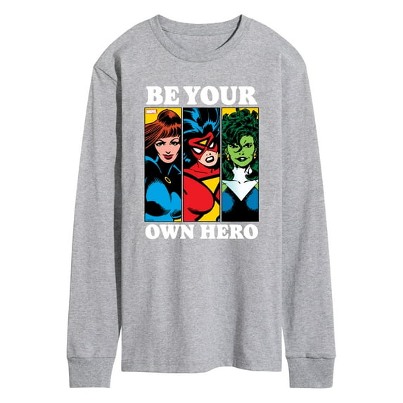 Marvel - Be Your Own Hero - Men's Long Sleeve Graphic T-Shirt
