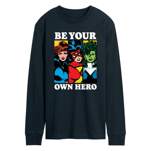 Marvel - Be Your Own Hero - Men's Long Sleeve Graphic T-Shirt
