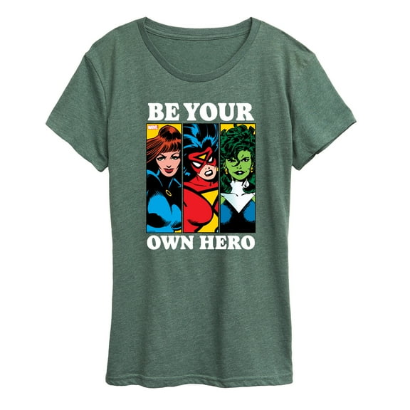 Marvel - Be Your Own Hero - Women's Short Sleeve Graphic T-Shirt
