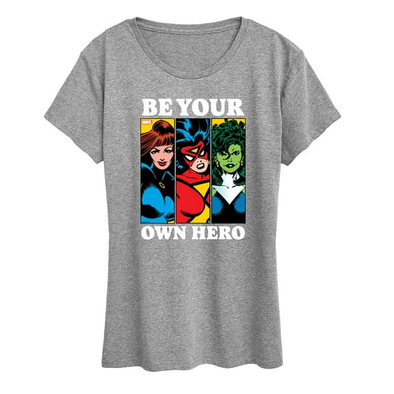Marvel - Be Your Own Hero - Women's Short Sleeve Graphic T-Shirt