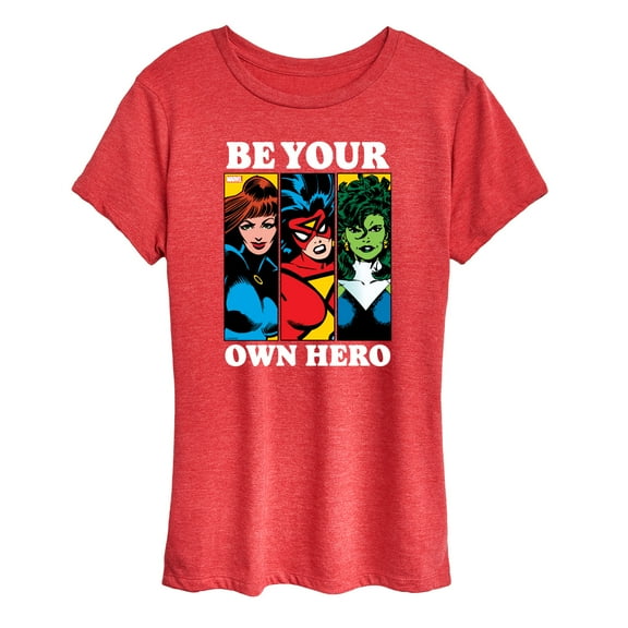 Marvel - Be Your Own Hero - Women's Short Sleeve Graphic T-Shirt