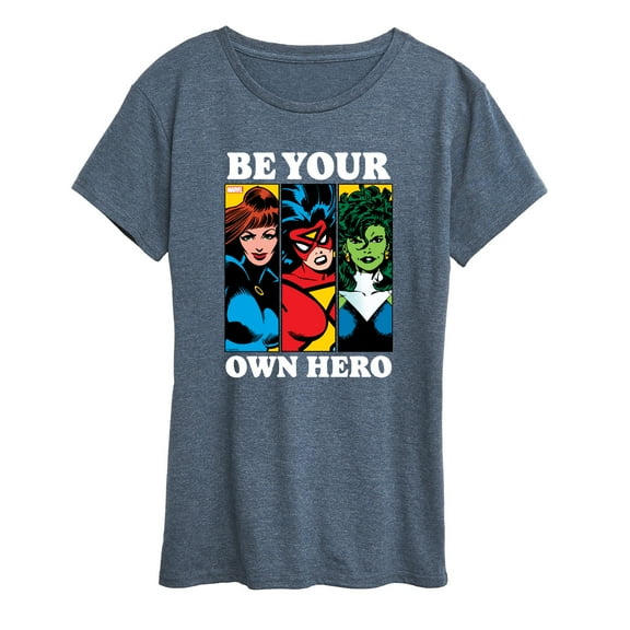 Marvel - Be Your Own Hero - Women's Short Sleeve Graphic T-Shirt