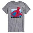 thumbnail image 1 of Marvel - Because I Said So Spiderman - Men's Short Sleeve Graphic T-Shirt, 1 of 4
