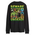 thumbnail image 1 of Marvel - Beware The Undead - Men's Long Sleeve Graphic T-Shirt, 1 of 4