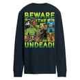 thumbnail image 1 of Marvel - Beware The Undead - Men's Long Sleeve Graphic T-Shirt, 1 of 4