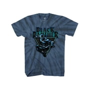 MARVEL Big Boys' Black Panther Spiral Wash T-Shirt, Sizes 8-20