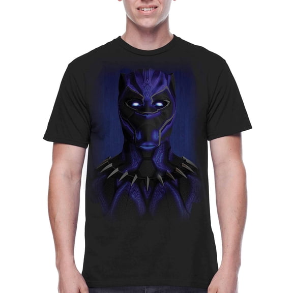 Marvel Big Men's black panther lurking darkness-1 graphic tee, 2xl