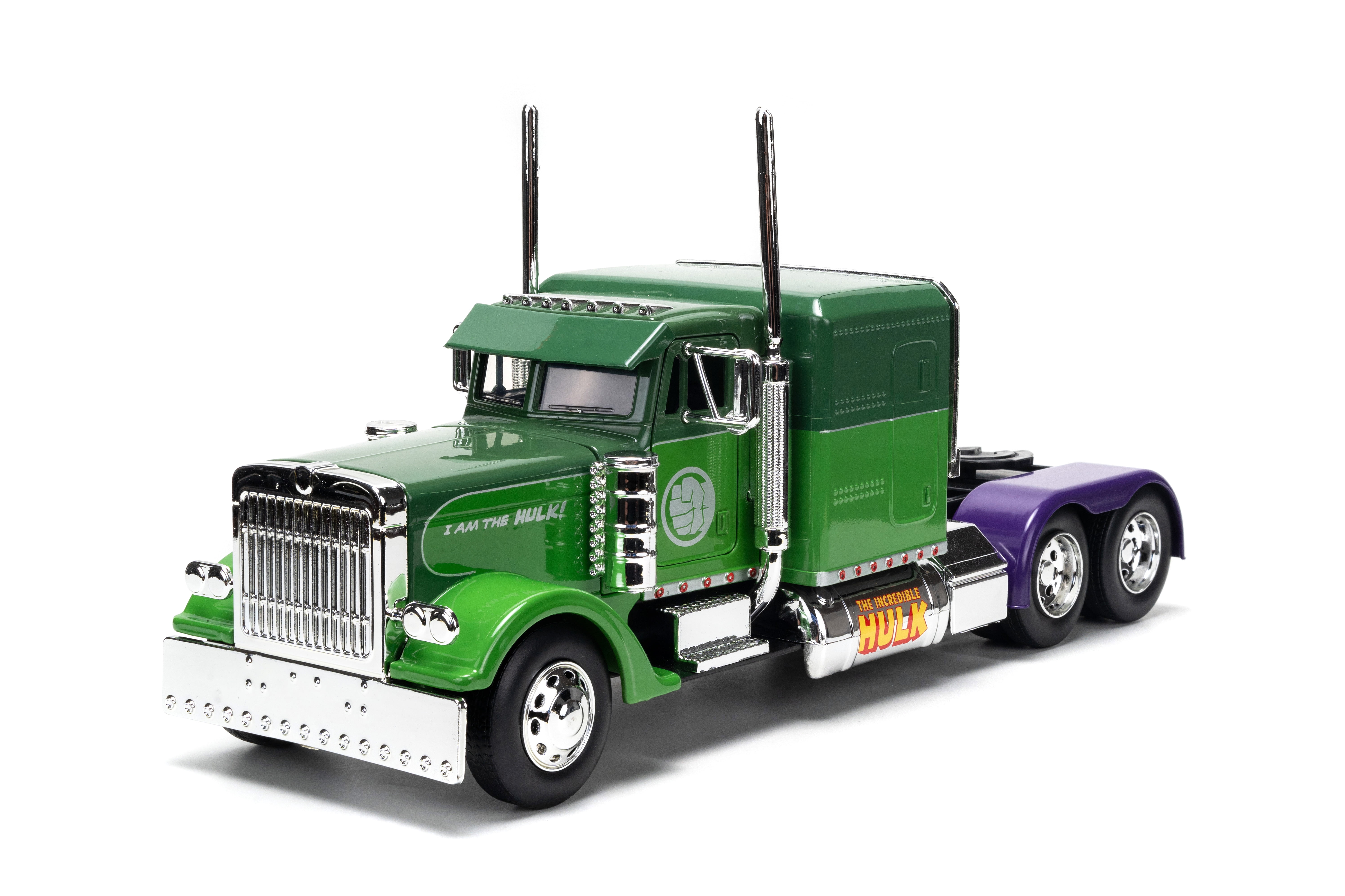 Marvel Rigs Marvel Big Rigs 1:24 Die-Cast Car Play Vehicles, (Styles May Vary ...