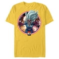 thumbnail image 1 of Marvel Black Cat Captain America 80th Anniversary Covers Standard - Short Sleeve Blended T-Shirt for Adults – Customized-Yellow, 1 of 5