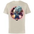 thumbnail image 1 of Marvel Black Cat Captain America 80th Anniversary Covers Standard - Short Sleeve Cotton T-Shirt for Adults - Customized-Natural, 1 of 2