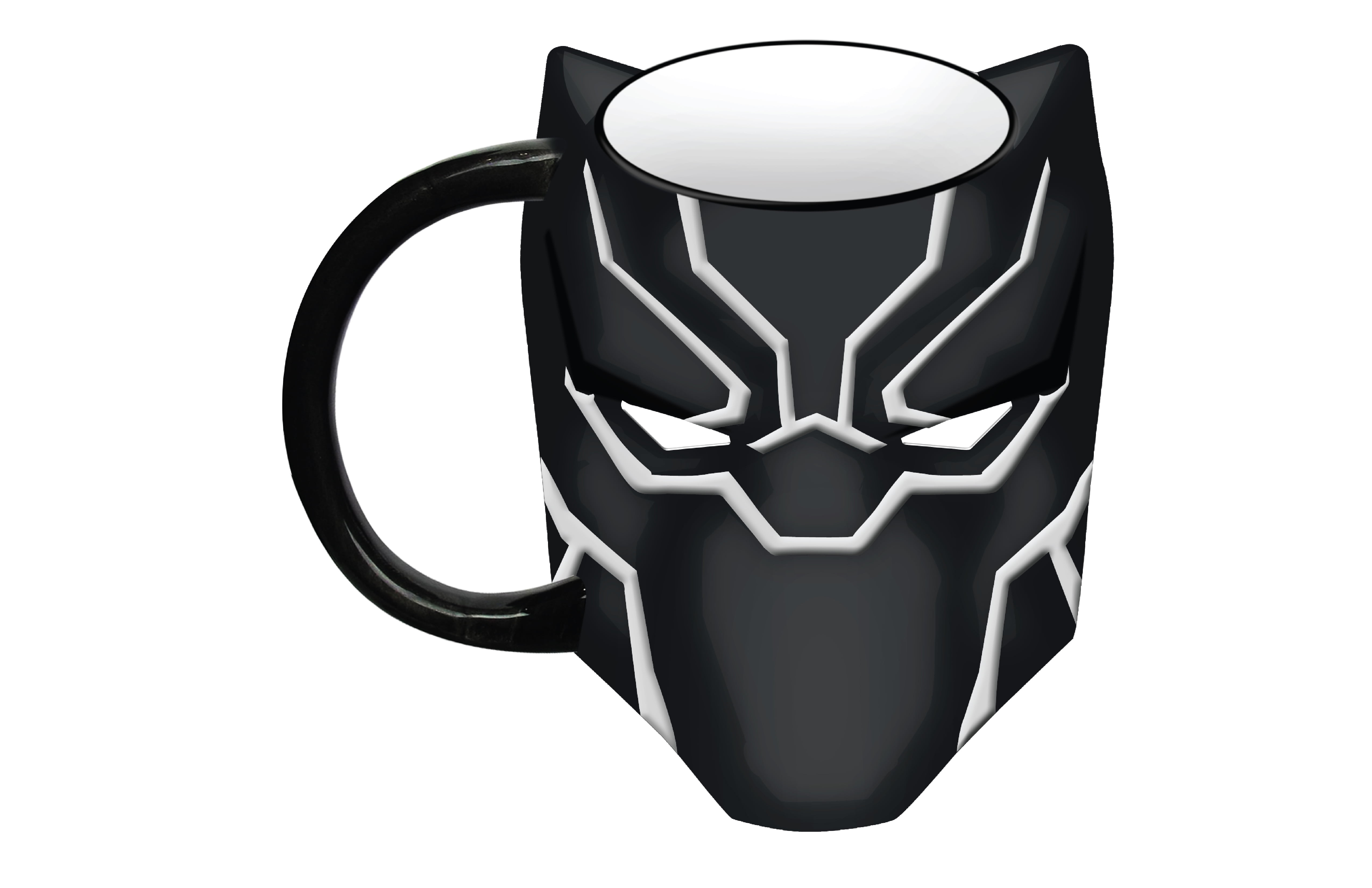 Marvel Black Panther 20 oz. Sculpted Ceramic Mug 