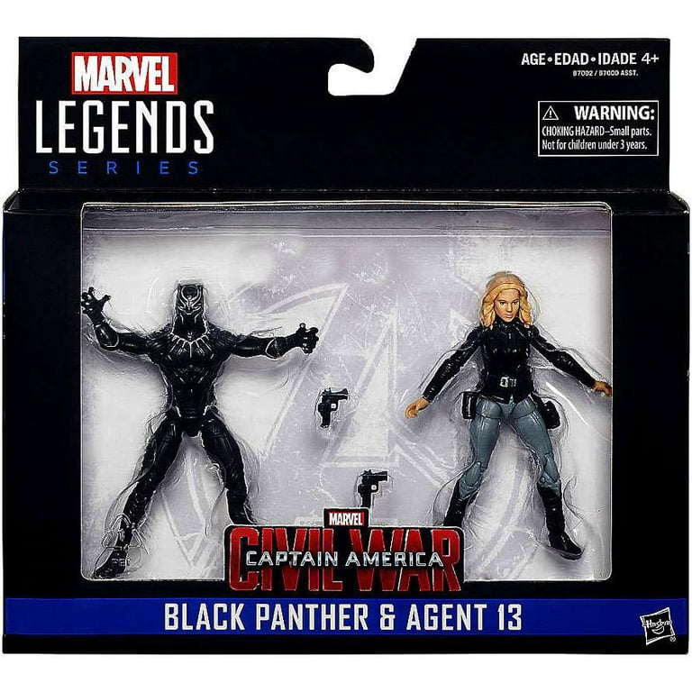 Marvel Black Panther & Agent 13 Action Figure 2-Pack - Walmart.com
